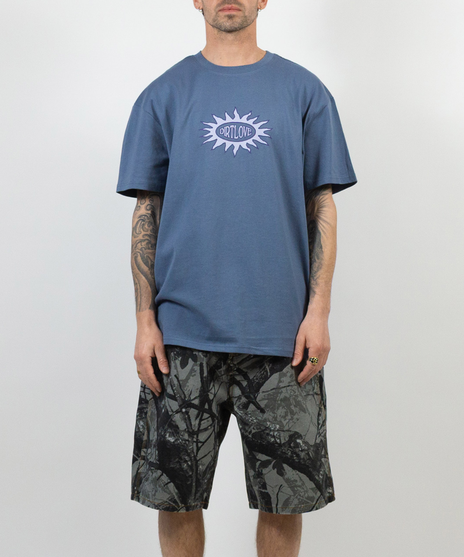 SUN TEE-VINTAGE BLUE (240GSM LS FIT) SUN TEE-VINTAGE BLUE (240GSM LS FIT)