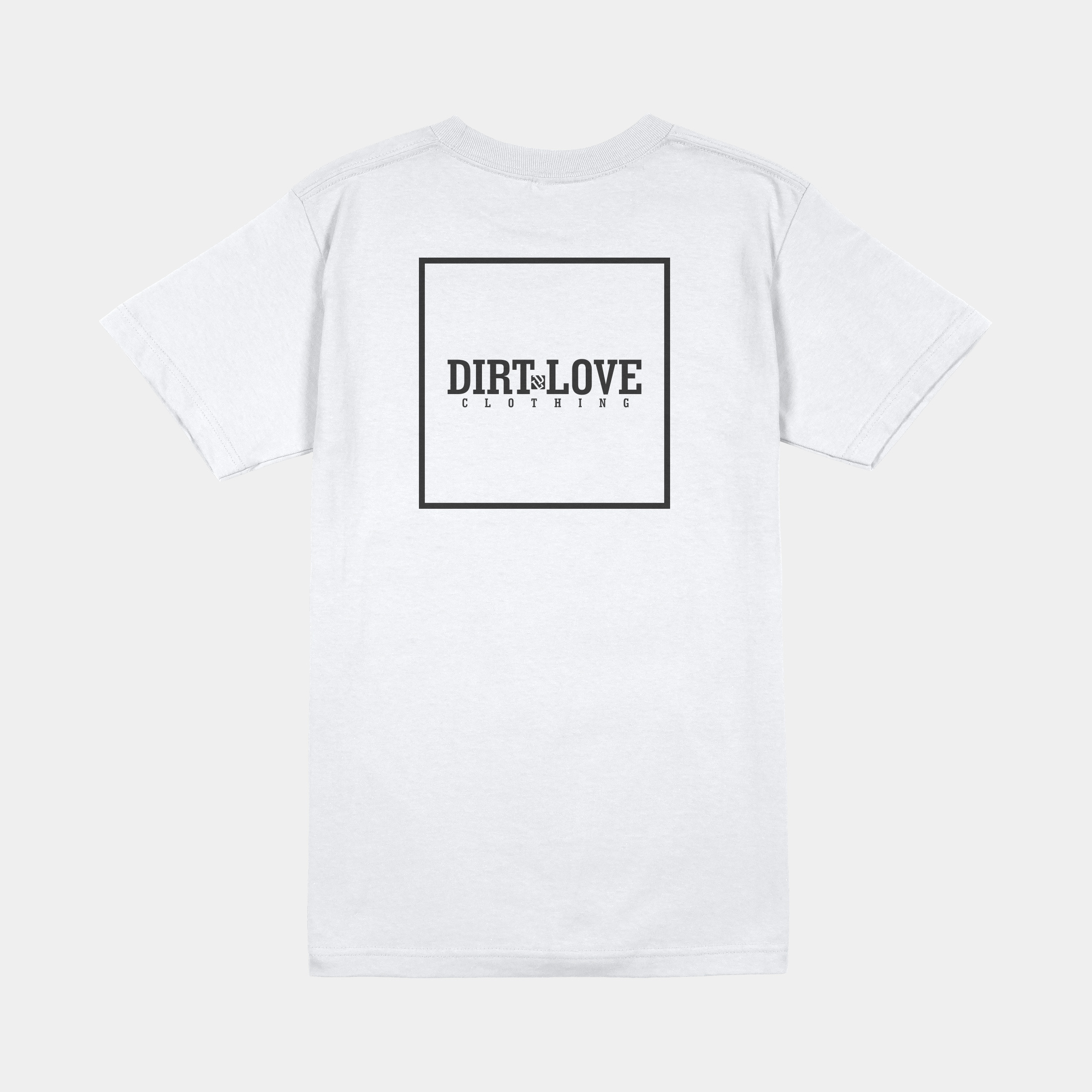 BOX LOGO TEE-WHITE BOX LOGO TEE-WHITE