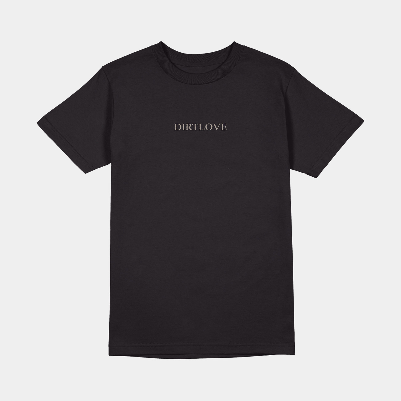Dirtlove-12 BALANCE TEE-BLACK 240GSM (LS FIT)