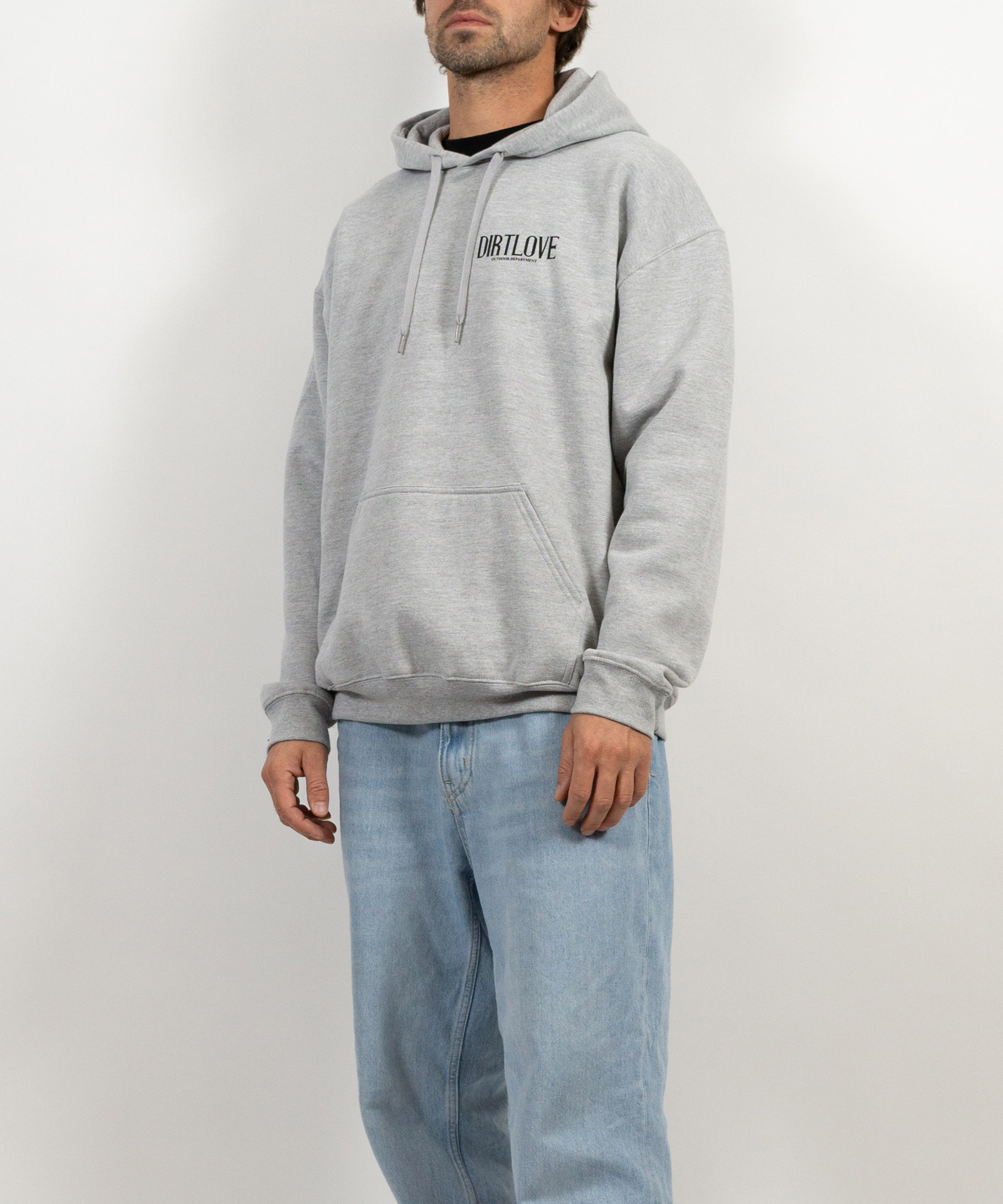 FERN MIDWEIGHT HOODIE-HEATHER GREY FERN MIDWEIGHT HOODIE-HEATHER GREY