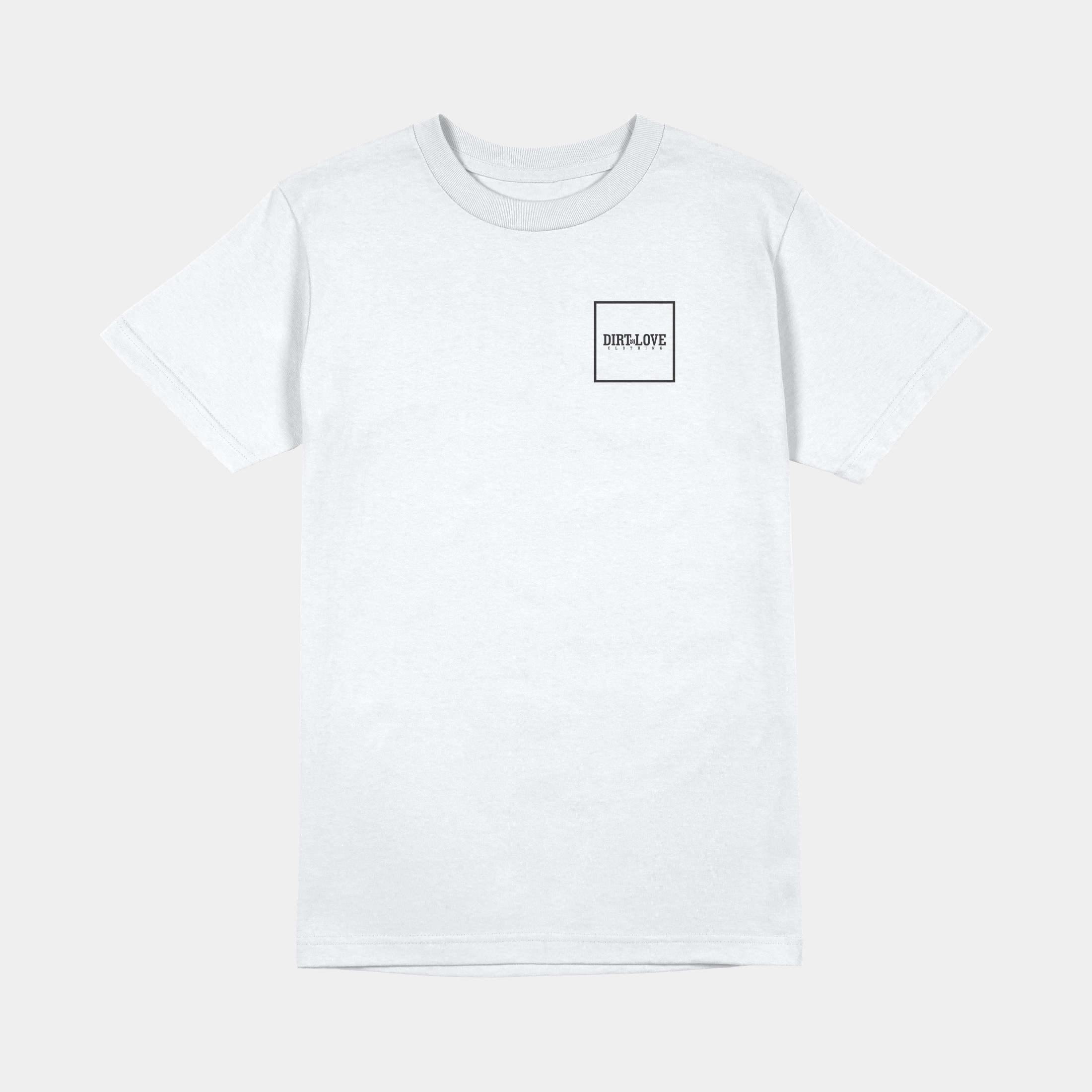 BOX LOGO TEE-WHITE BOX LOGO TEE-WHITE