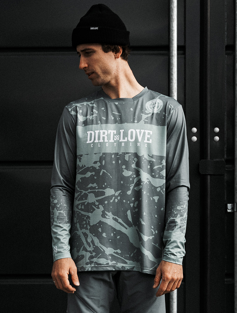 SPLATTER RIDING JERSEY-SAGE SPLATTER RIDING JERSEY-SAGE