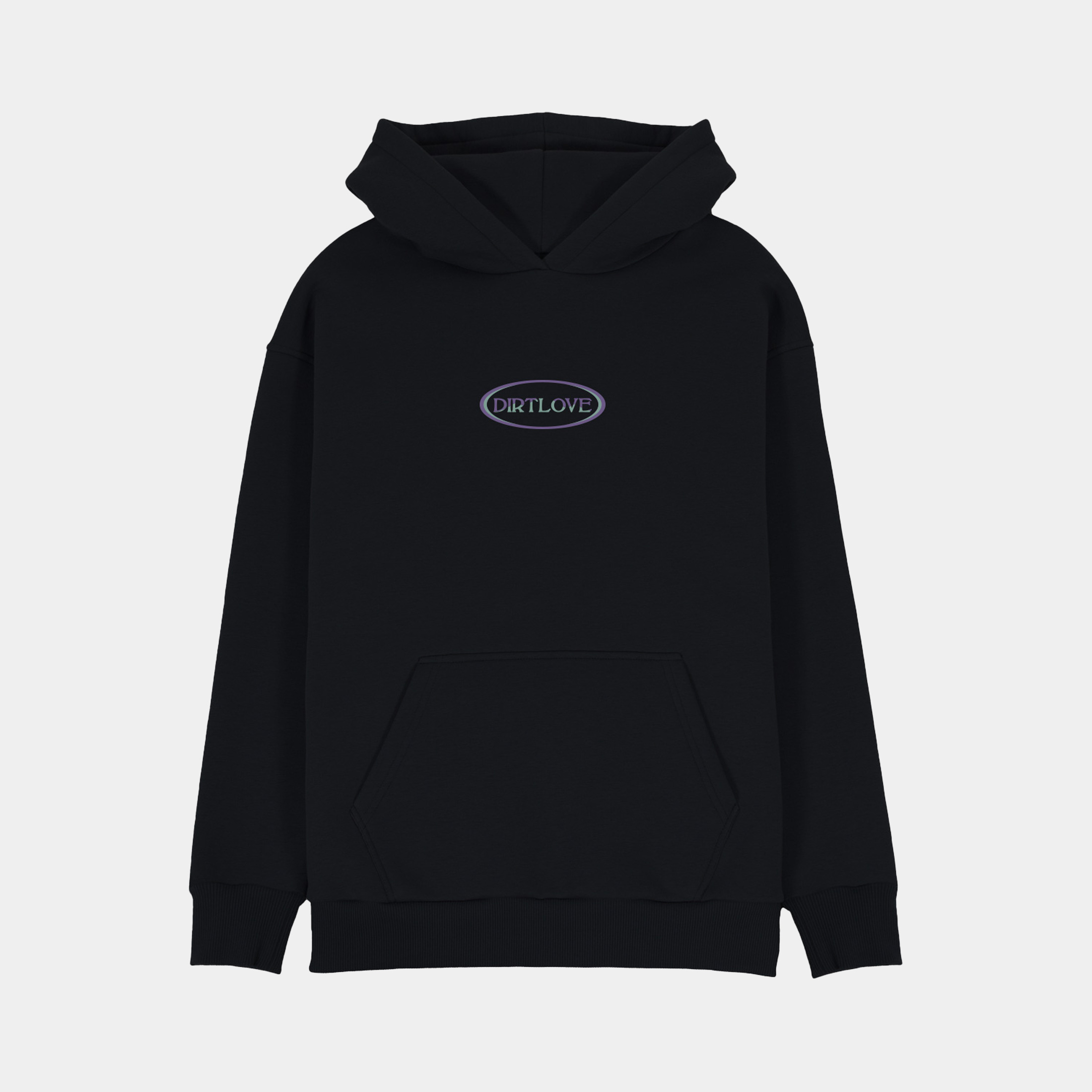 TREKKING HEAVY HOODIE-BLACK