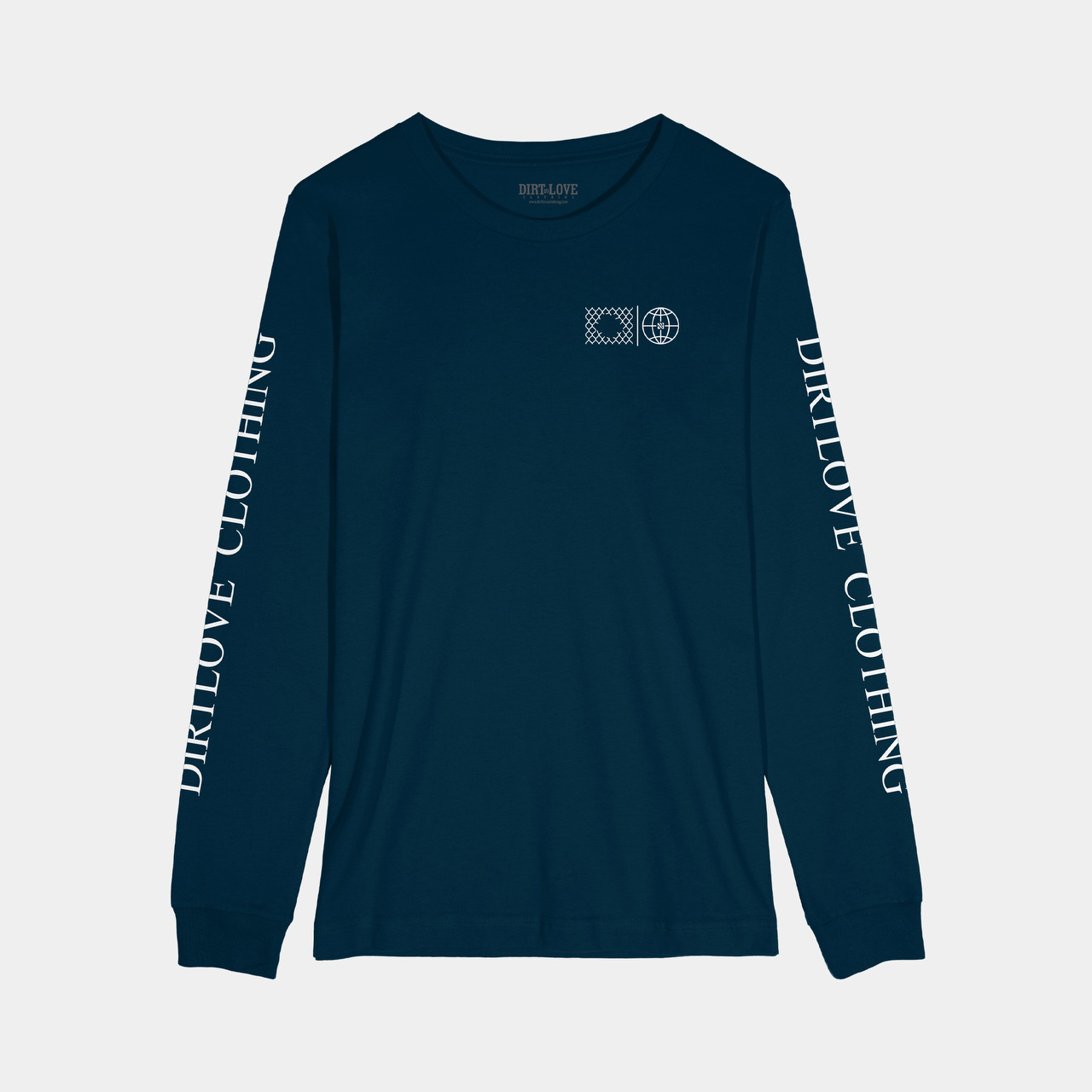 CI LONGSLEEVE TEE-NAVY
