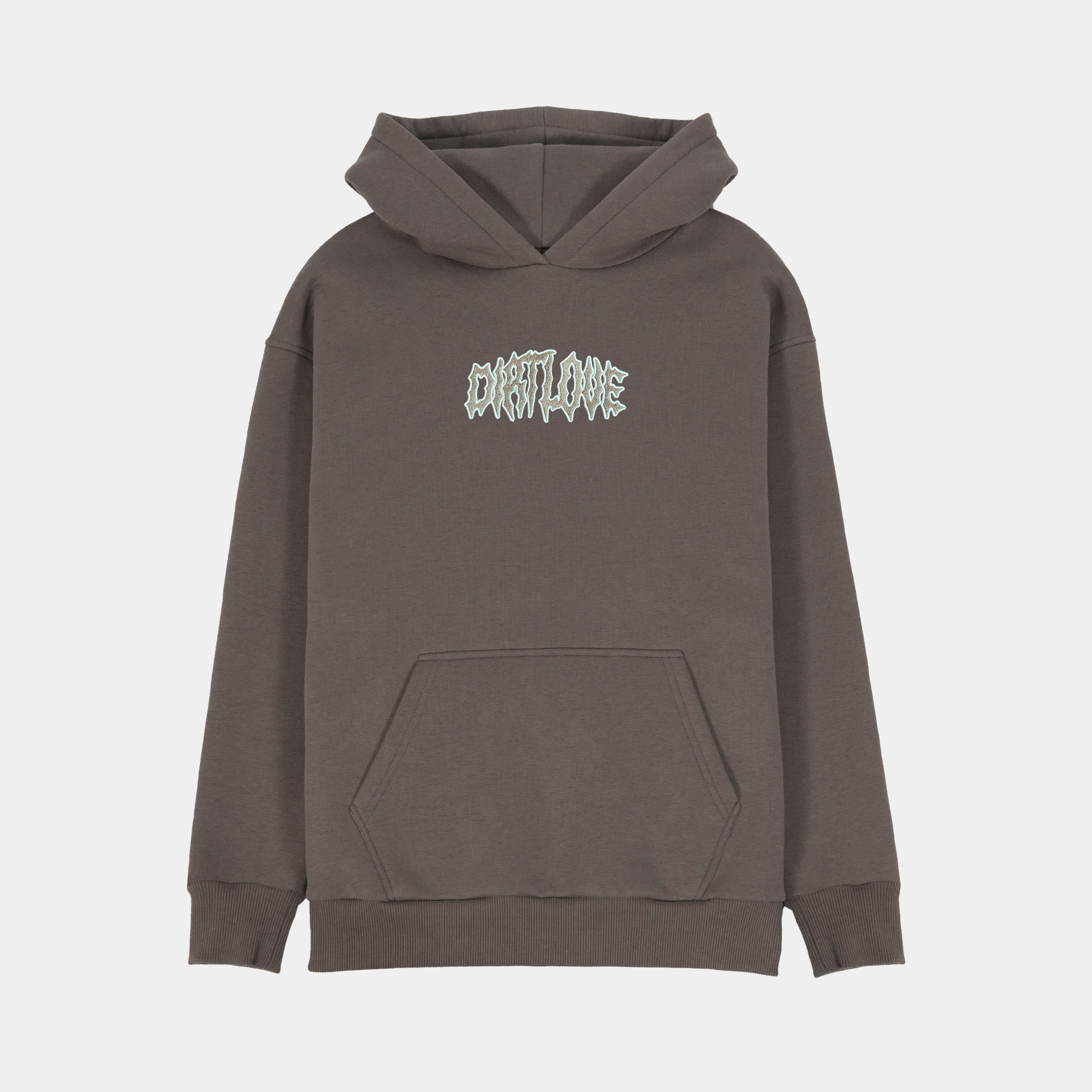 METAL HEAVY HOODIE - BROWN | LOOSE FIT