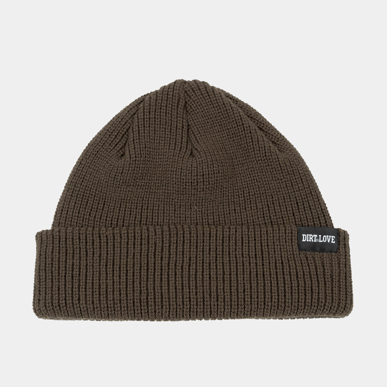 LABEL BEANIE-MOCCA