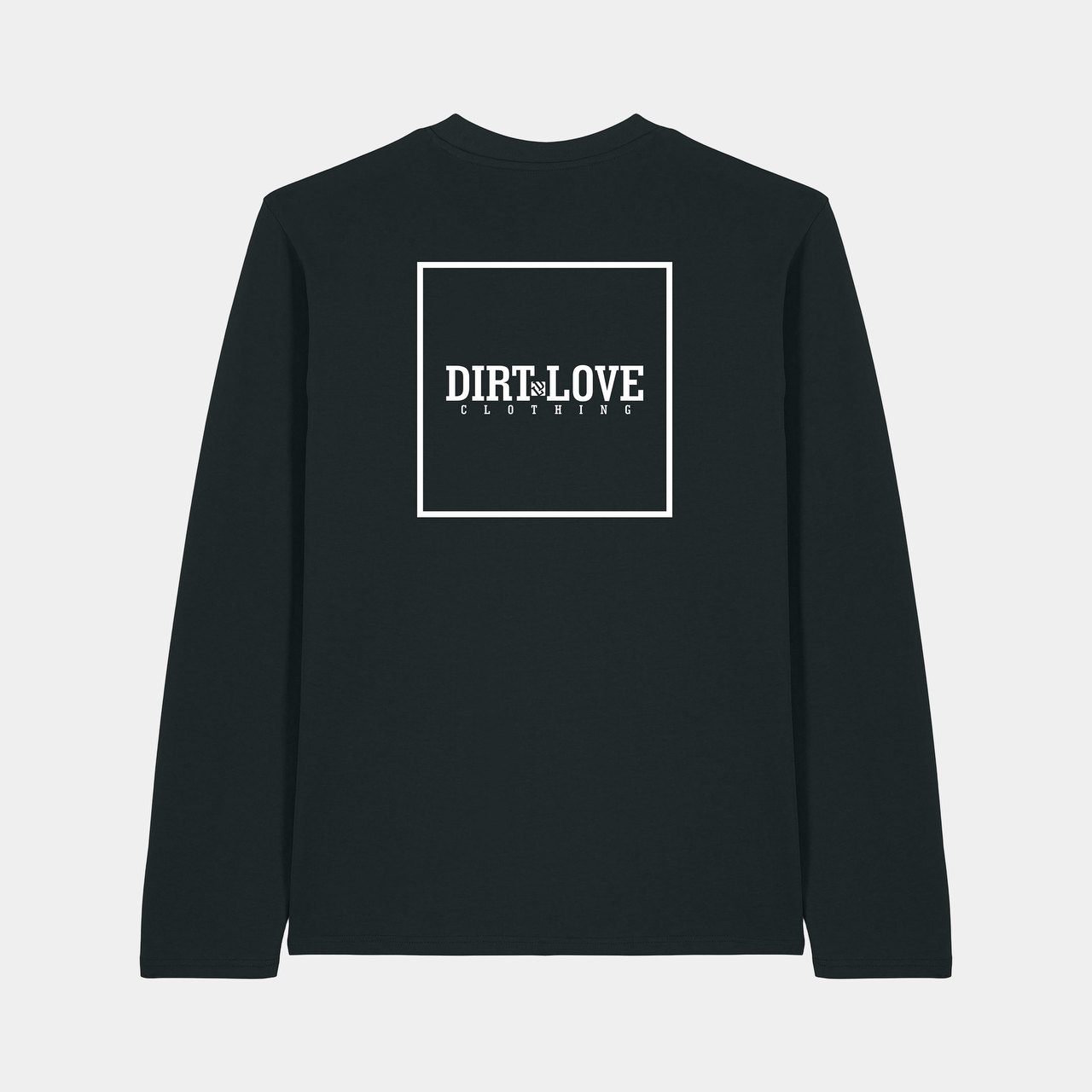 BOX LOGO LONGSLEEVE TEE - BLACK