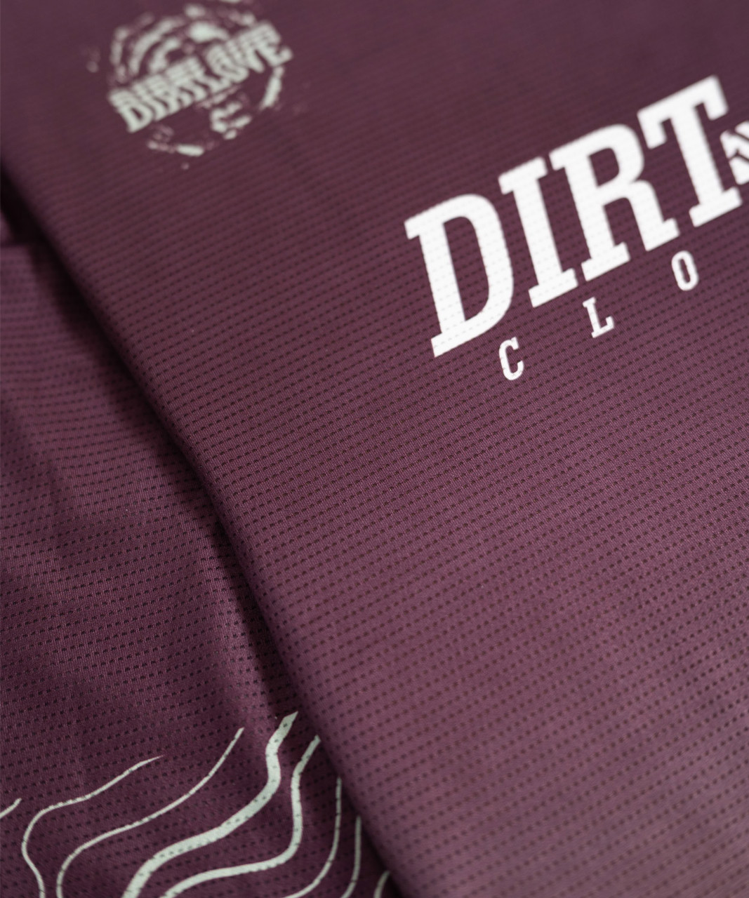 TERRAIN JERSEY-BURGUNDY