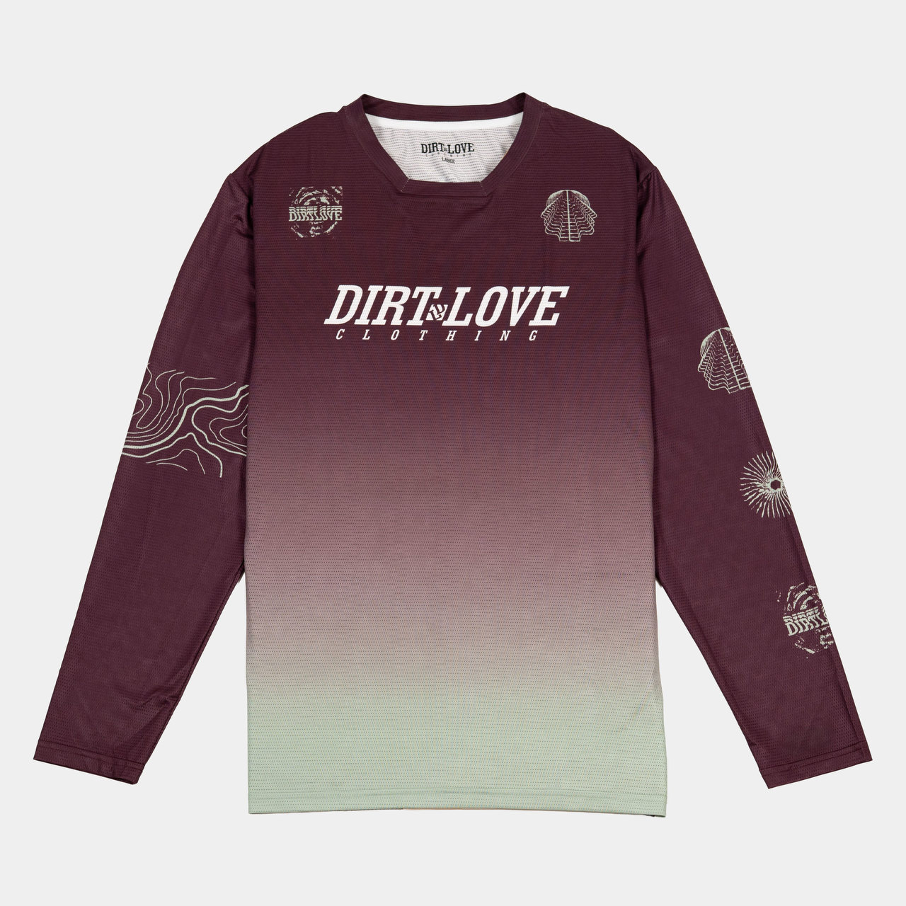 TERRAIN JERSEY-BURGUNDY