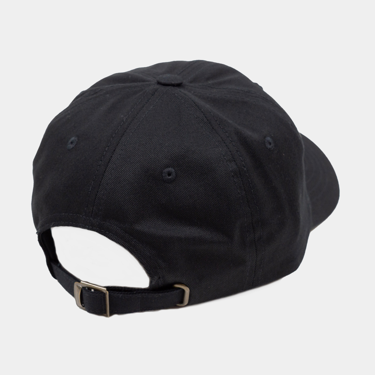 BAR LOGO 6 PANEL CAP-BLACK