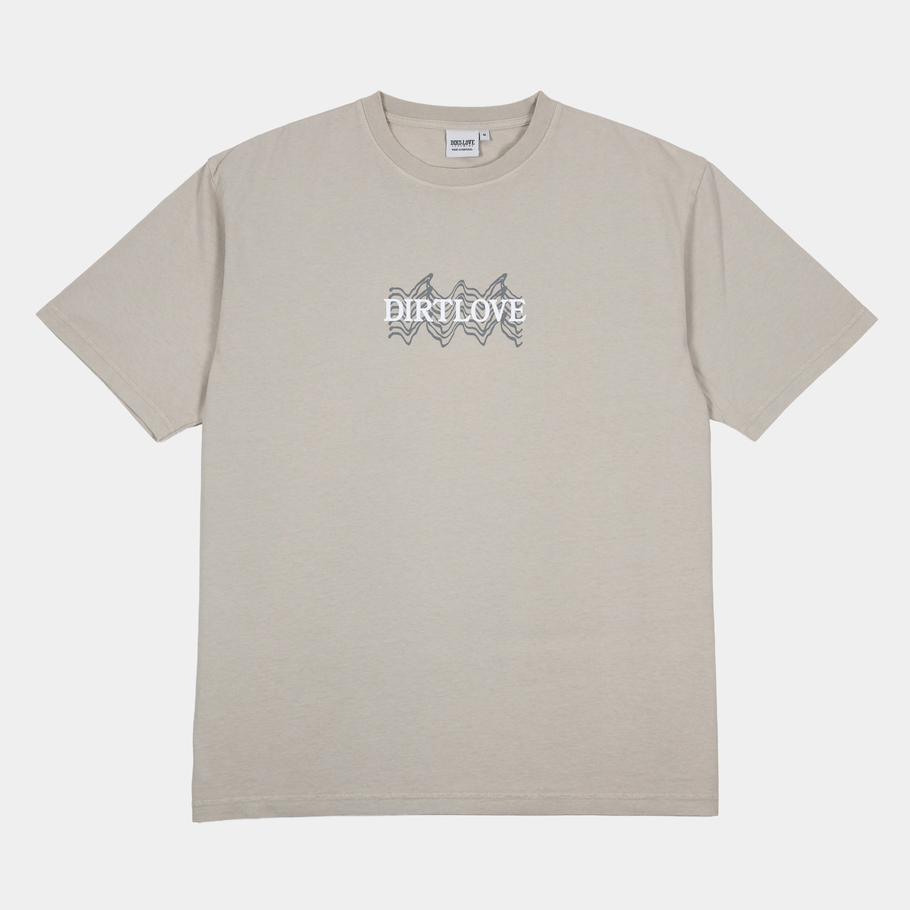 MTN WAVES TEE-WASHED SAND (LOOSE FIT)