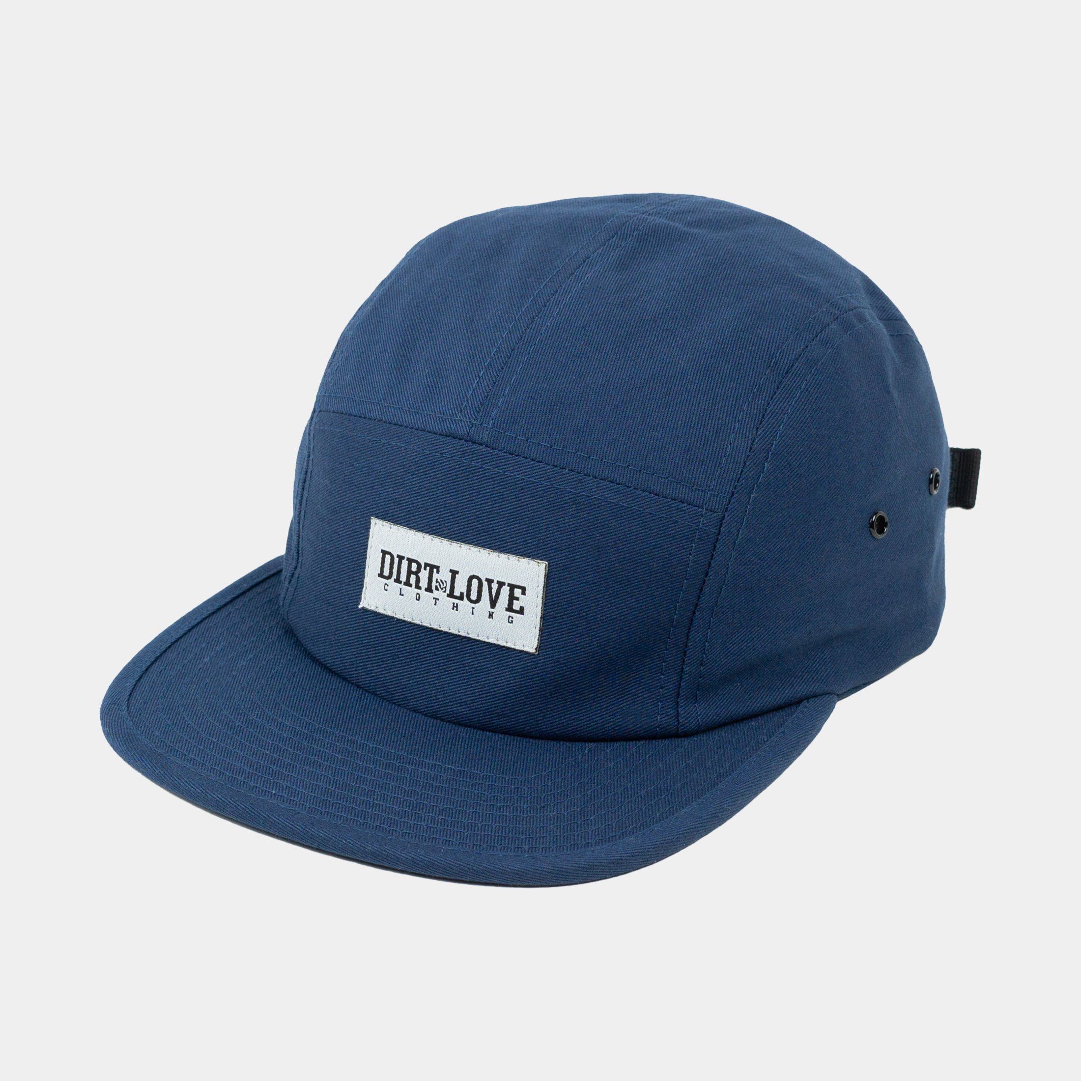 BAR LOGO 5 PANEL CAP-NAVY
