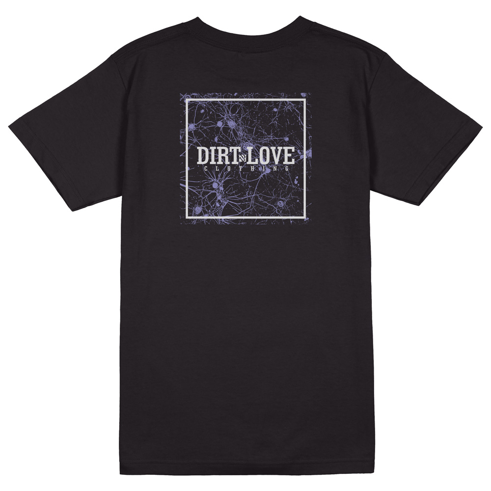 BOX LOGO NEURONS TEE-BLACK