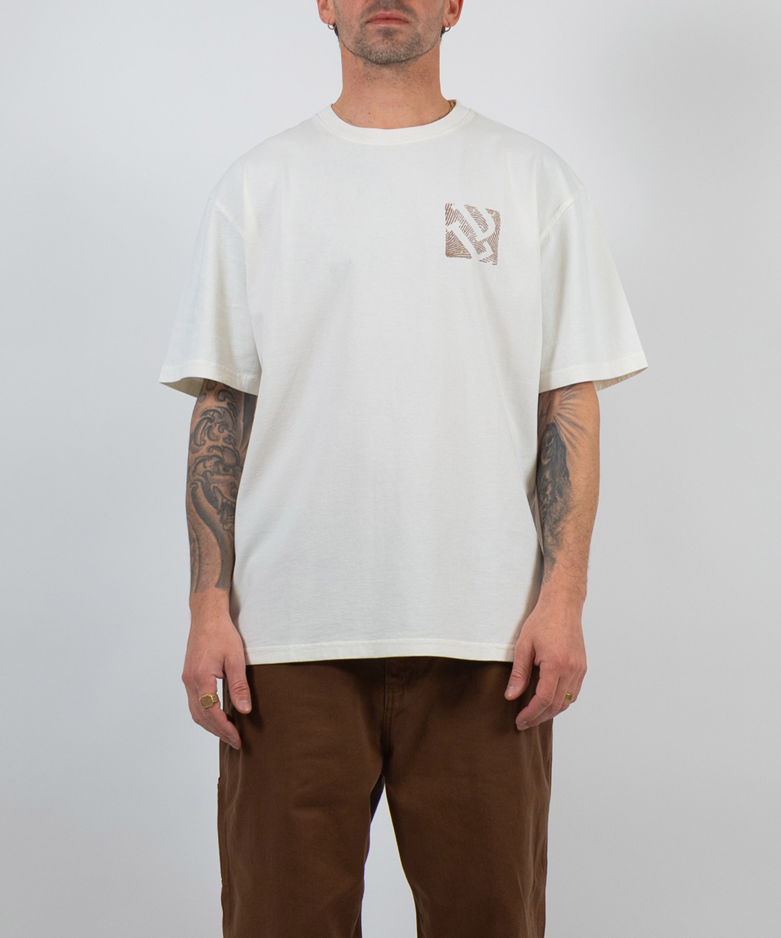 SCAN TEE - OFF WHITE | LOOSE FIT