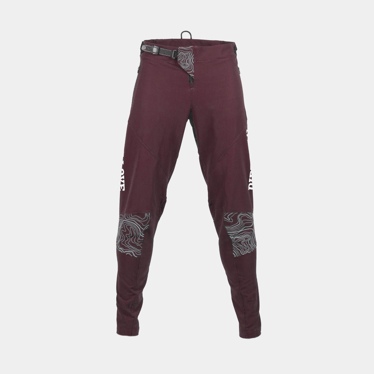 MISSION PRO MTB PANT 2.0-BURGUNDY