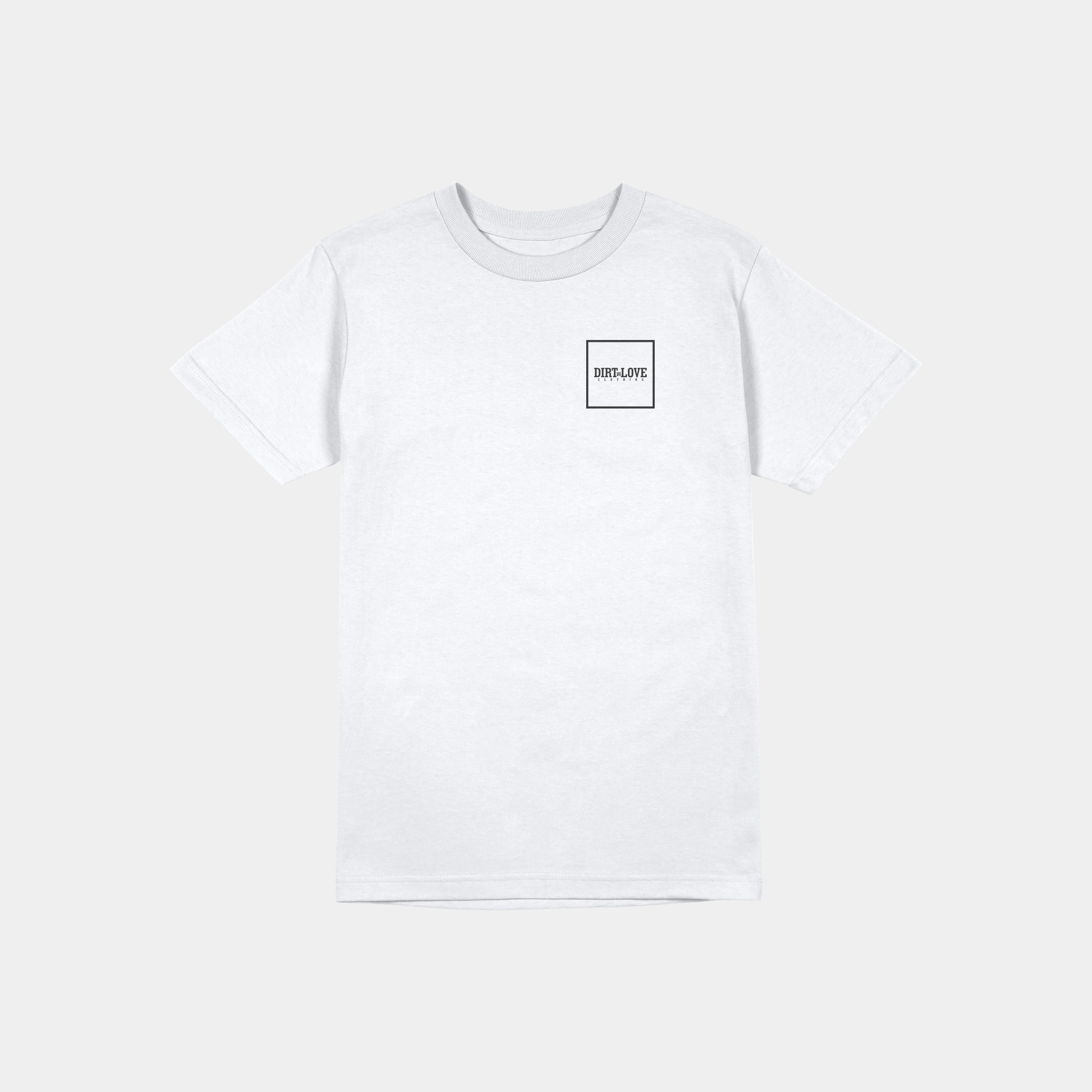 YOUTH / BOX LOGO TEE-WHITE