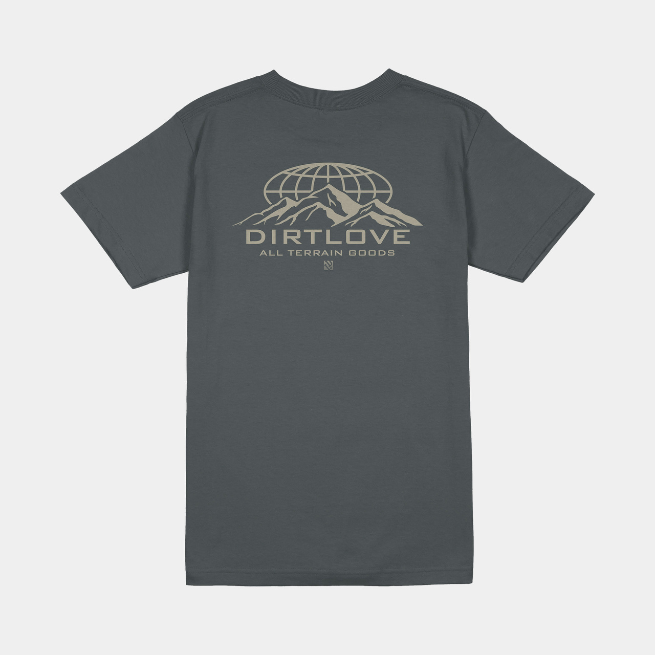 TERRAIN TEE-DARK GREY