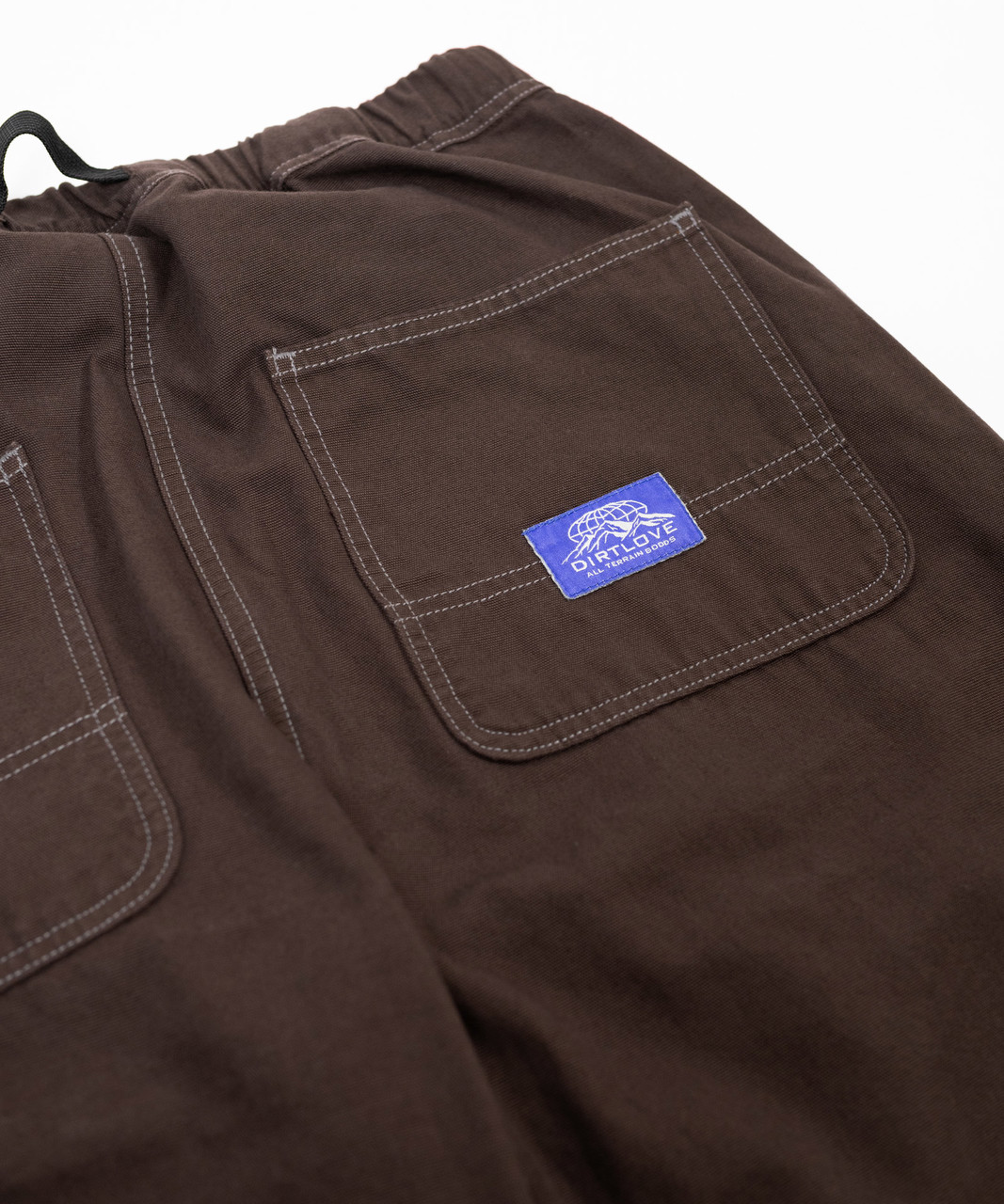 RANGE CANVAS PANT-DARK BROWN