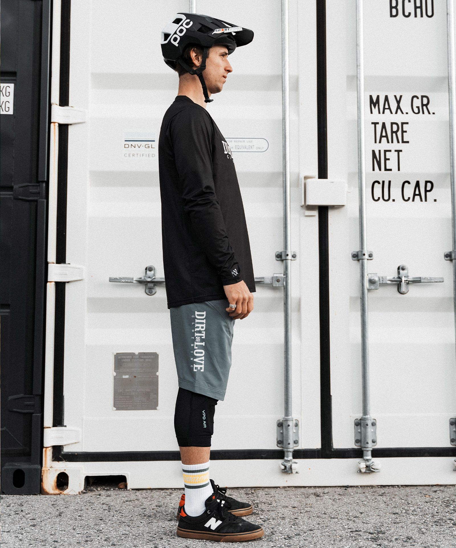 LOGO RIDING JERSEY-BLACK LOGO RIDING JERSEY-BLACK