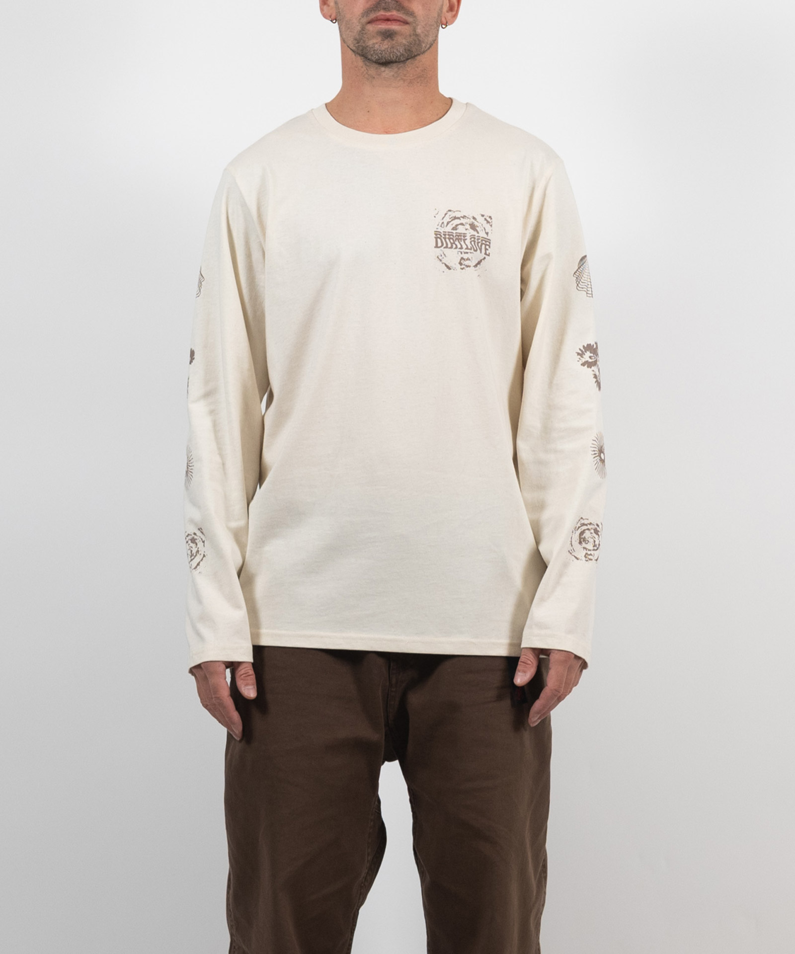 SYMBOL LONGSLEEVE-NATURAL