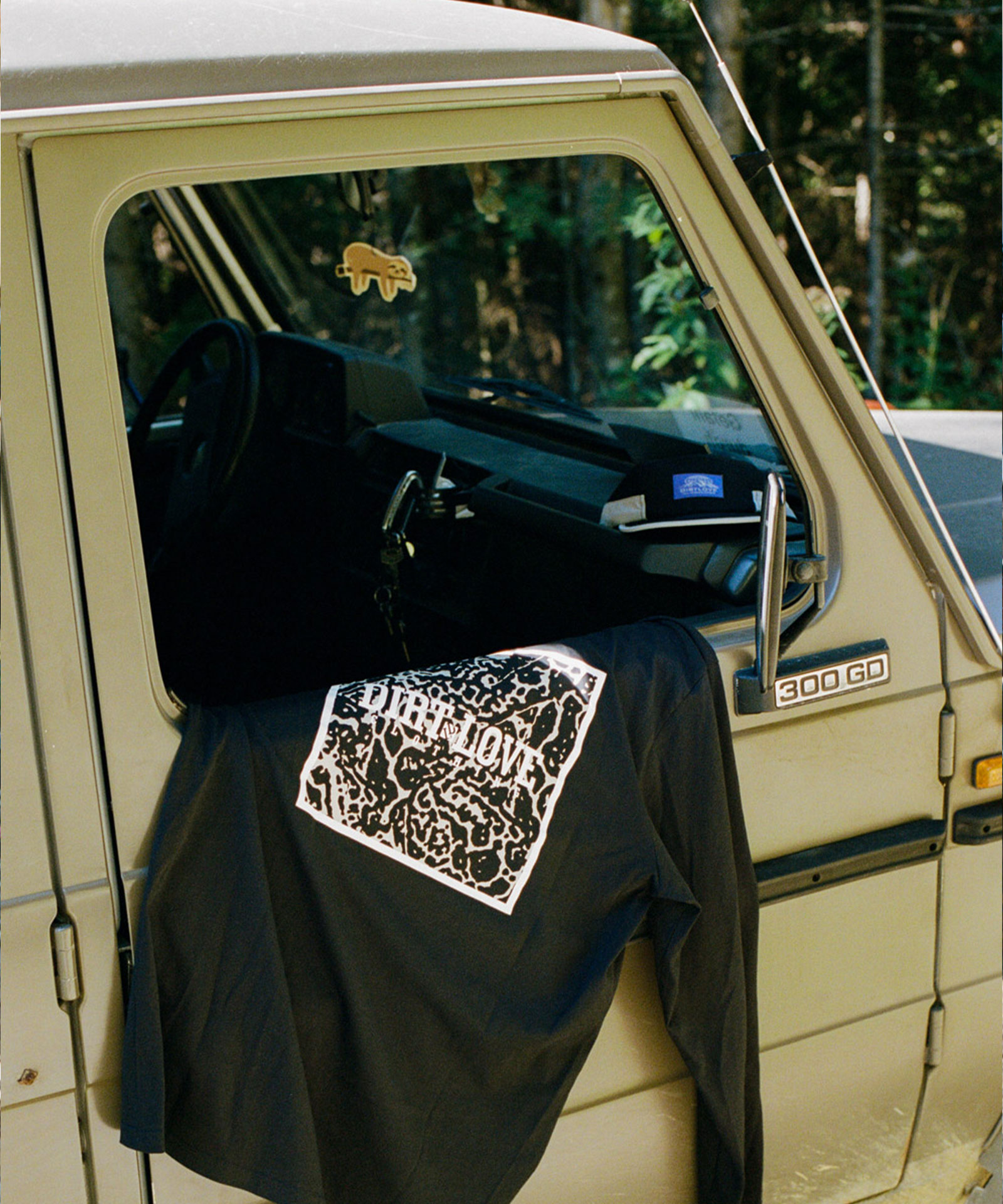 BOX LOGO TEXTURE LONGSLEEVE-BLACK