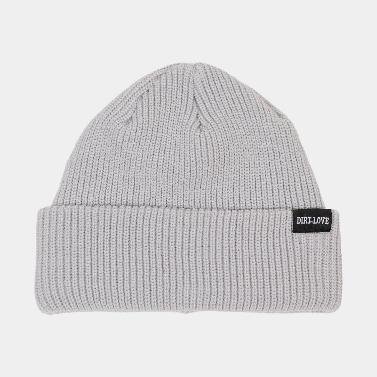 LABEL BEANIE-LIGHT GREY