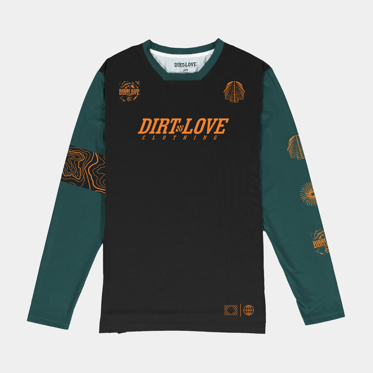 TERRAIN JERSEY-BLACK TERRAIN JERSEY-BLACK