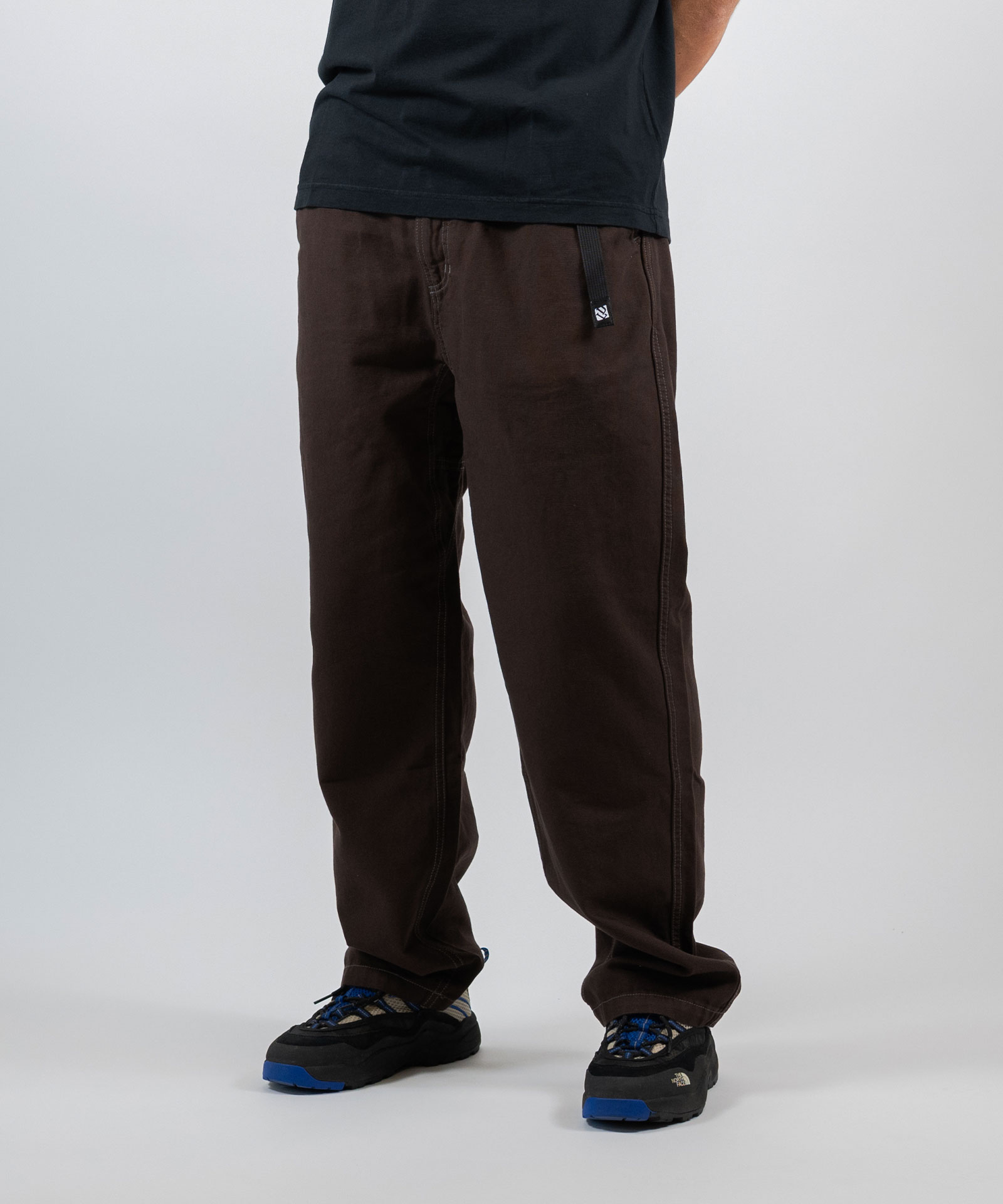 RANGE CANVAS PANT-DARK BROWN