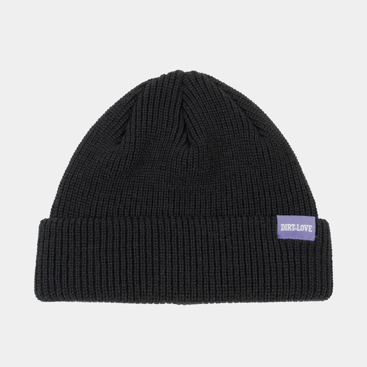 LABEL BEANIE - BLACK