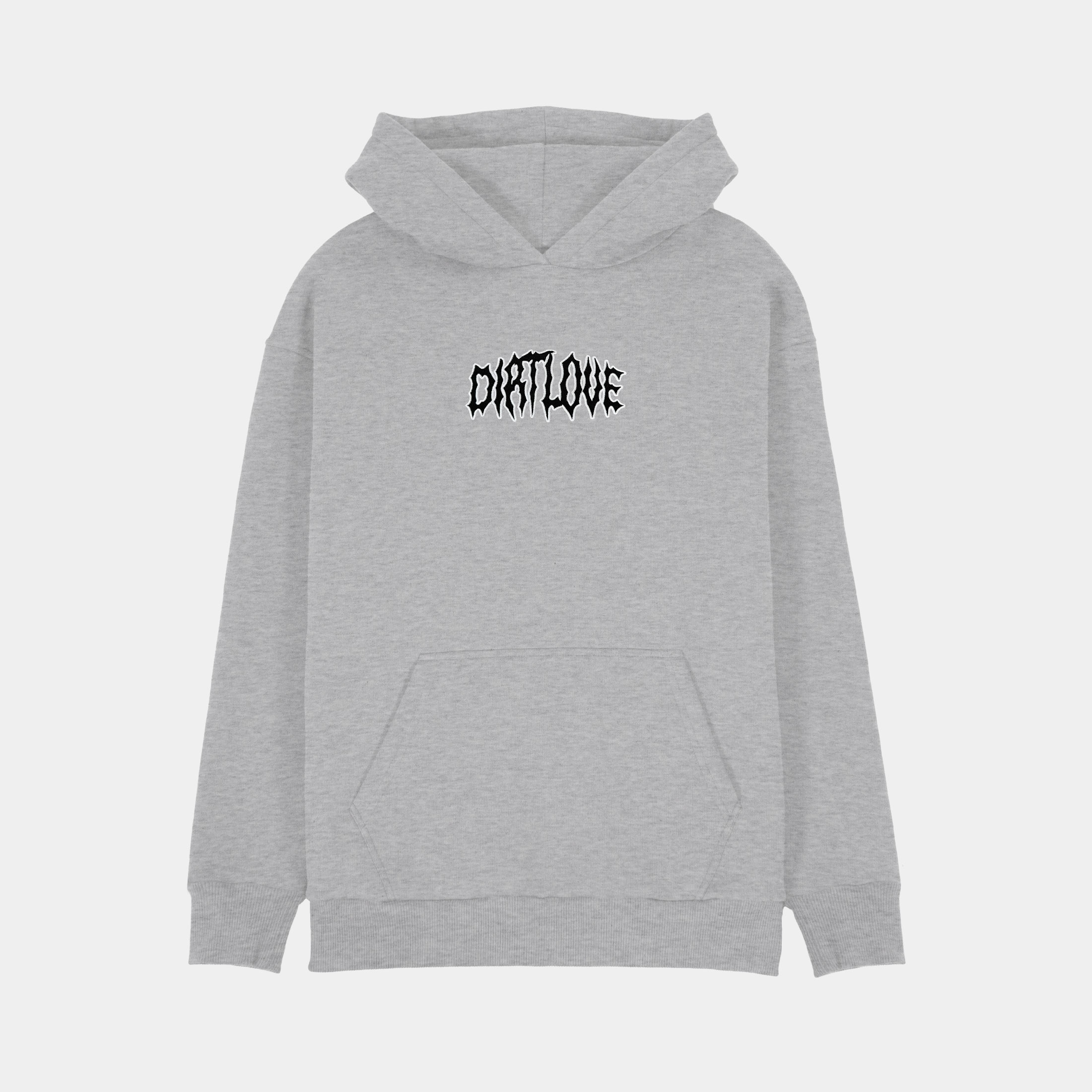 METAL HEAVY HOODIE - HEATHER GREY | LOOSE FIT