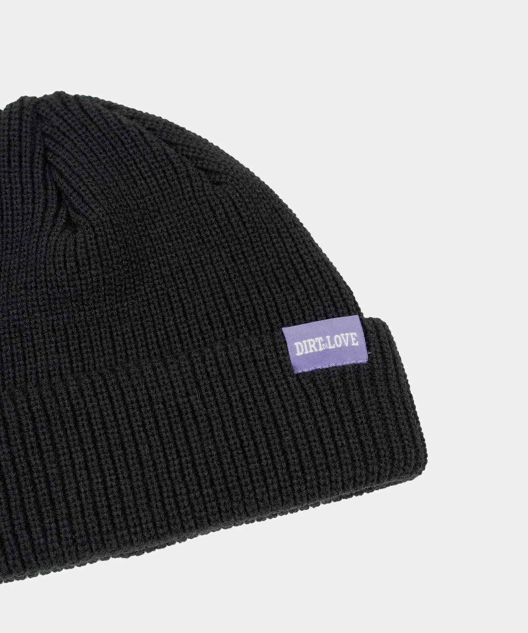 LABEL BEANIE - BLACK