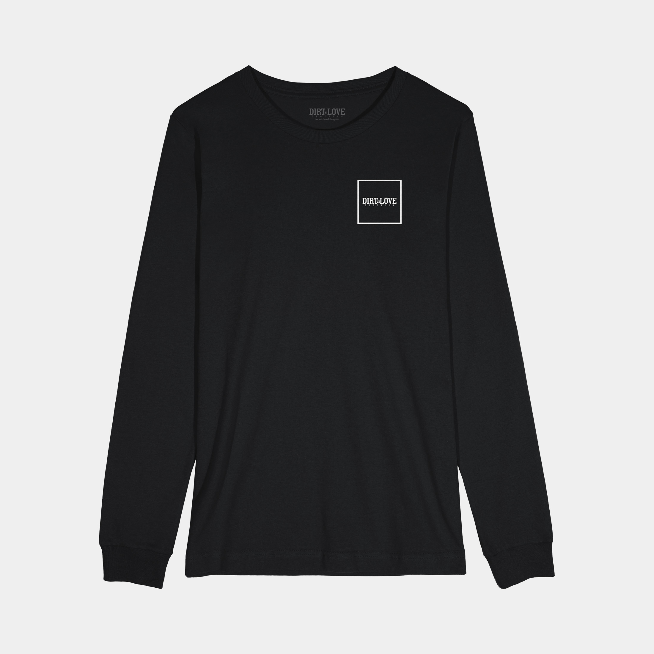 BOX LOGO LONGSLEEVE TEE-BLACK